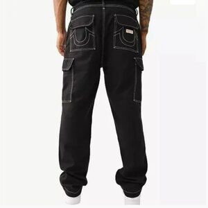 TRUE RELIGION MEN'S BAGGY CARGO PANTS SZ-32 BNWT